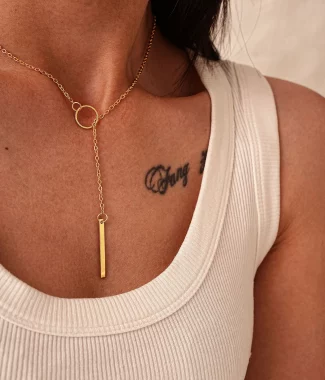 Vintage Punk Metal Necklace Simple Snake Chain Charm Ball Chain Party Wedding Gift Women's Exquisite Jewelry Gift Daily Wear